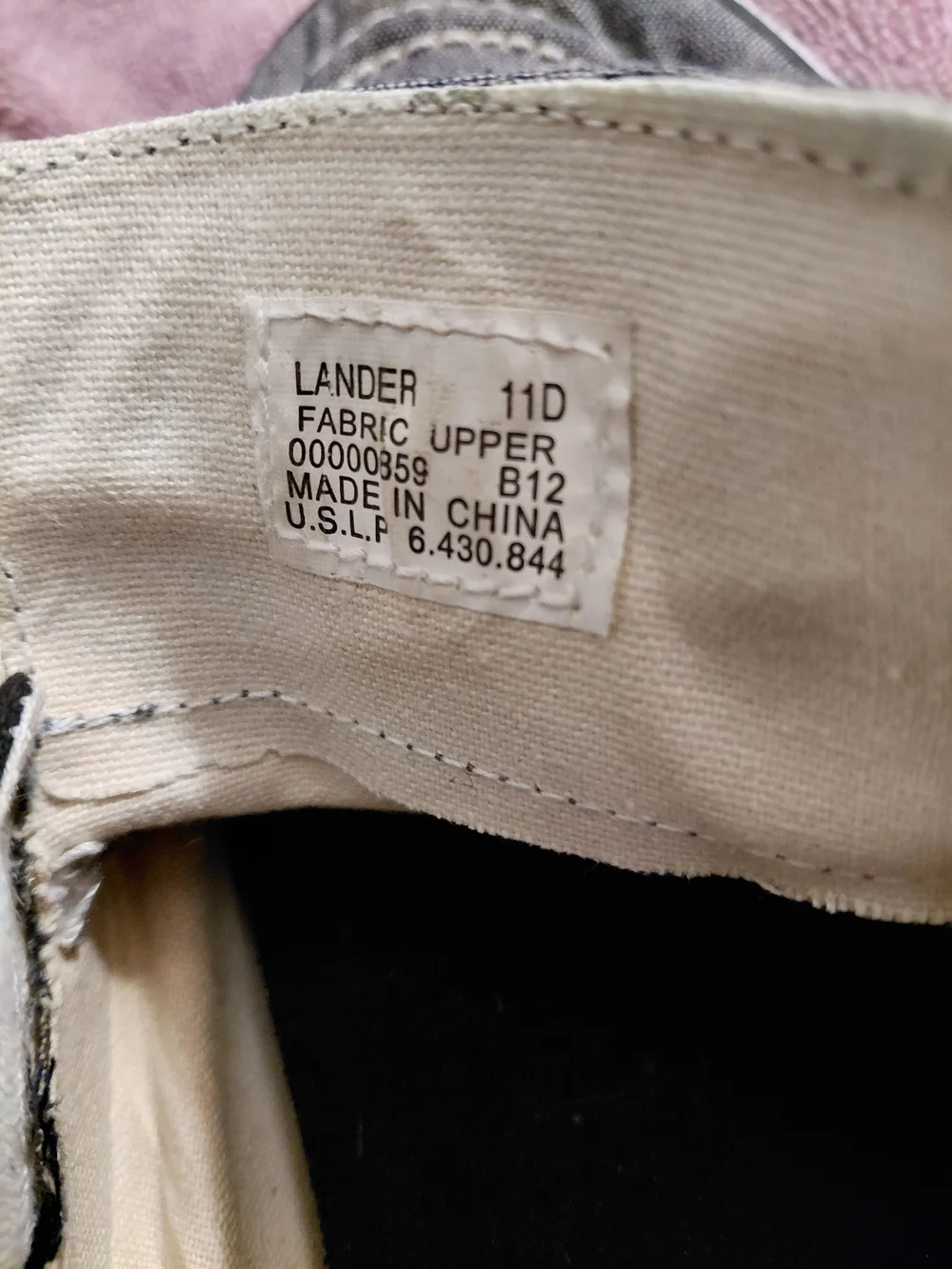 Polo by Ralph Lauren Grey and Black Canvas Boat Shoes